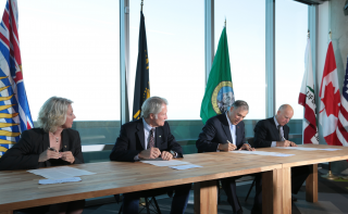 Governor Brown Joins Oregon, Washington, British Columbia Leaders to Combat Climate Change