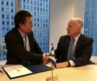 Governor Brown Welcomes New Members to Under2 Coalition