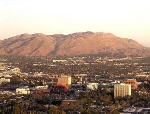 Skyline of Riverside California