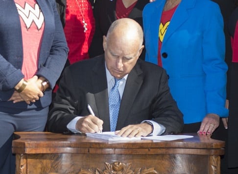 Governor Brown Issues Legislative Update